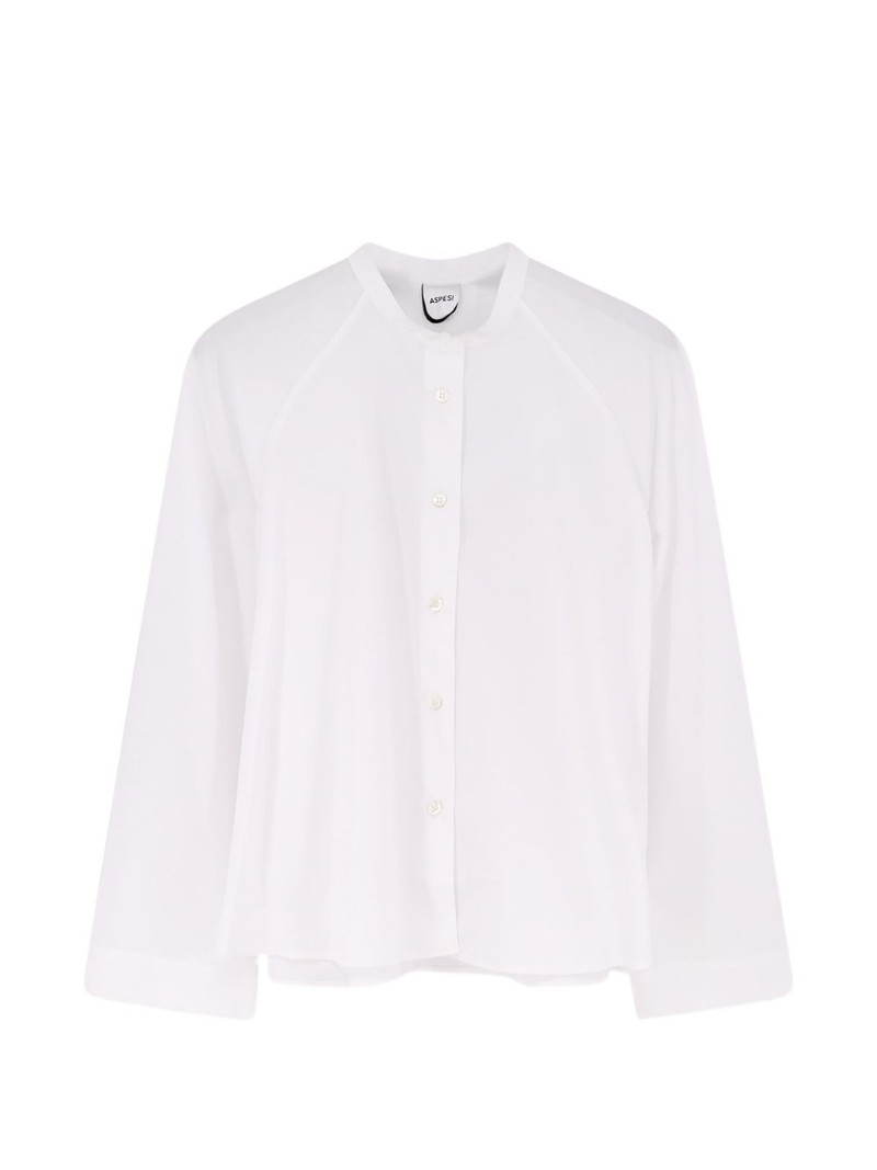 button cropped shirt 1