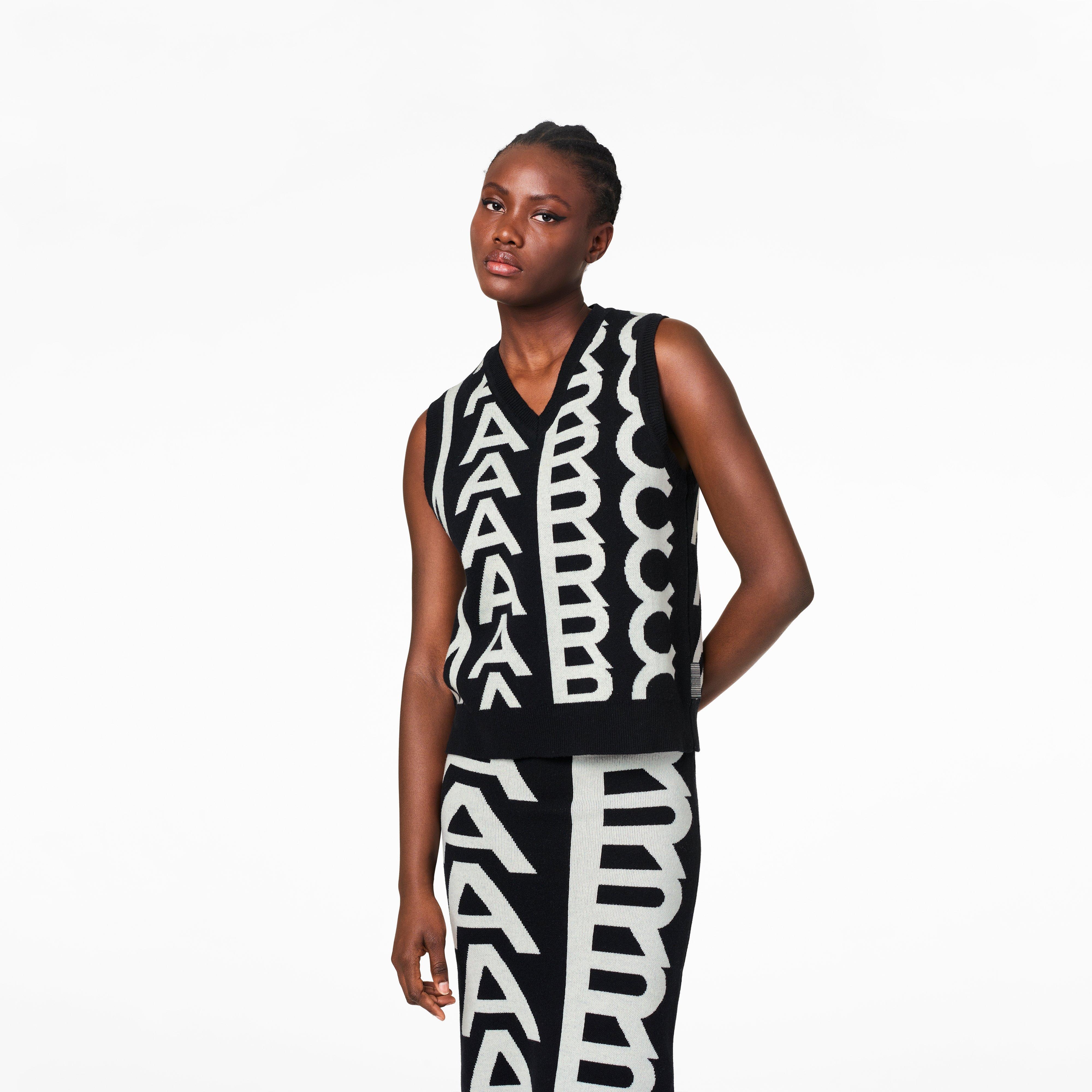 THE MONOGRAM KNIT VEST - 3