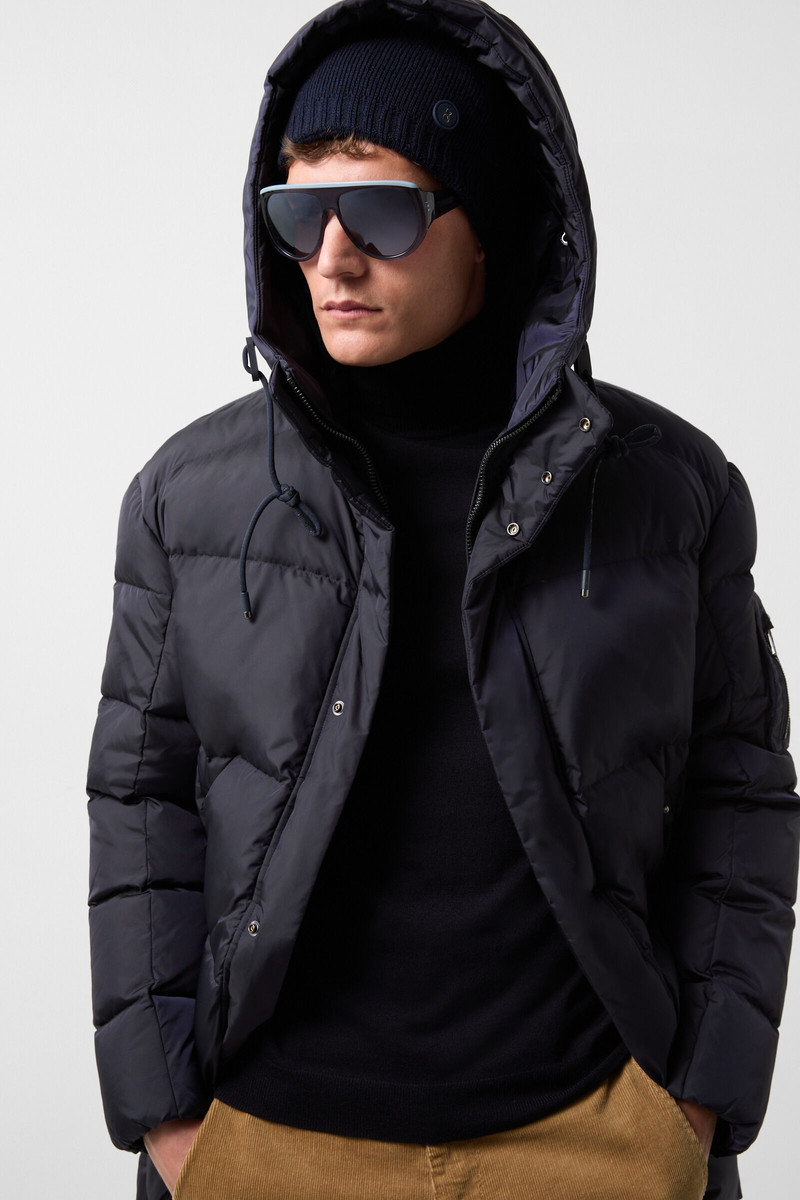 Jones Down jacket in Navy blue 5