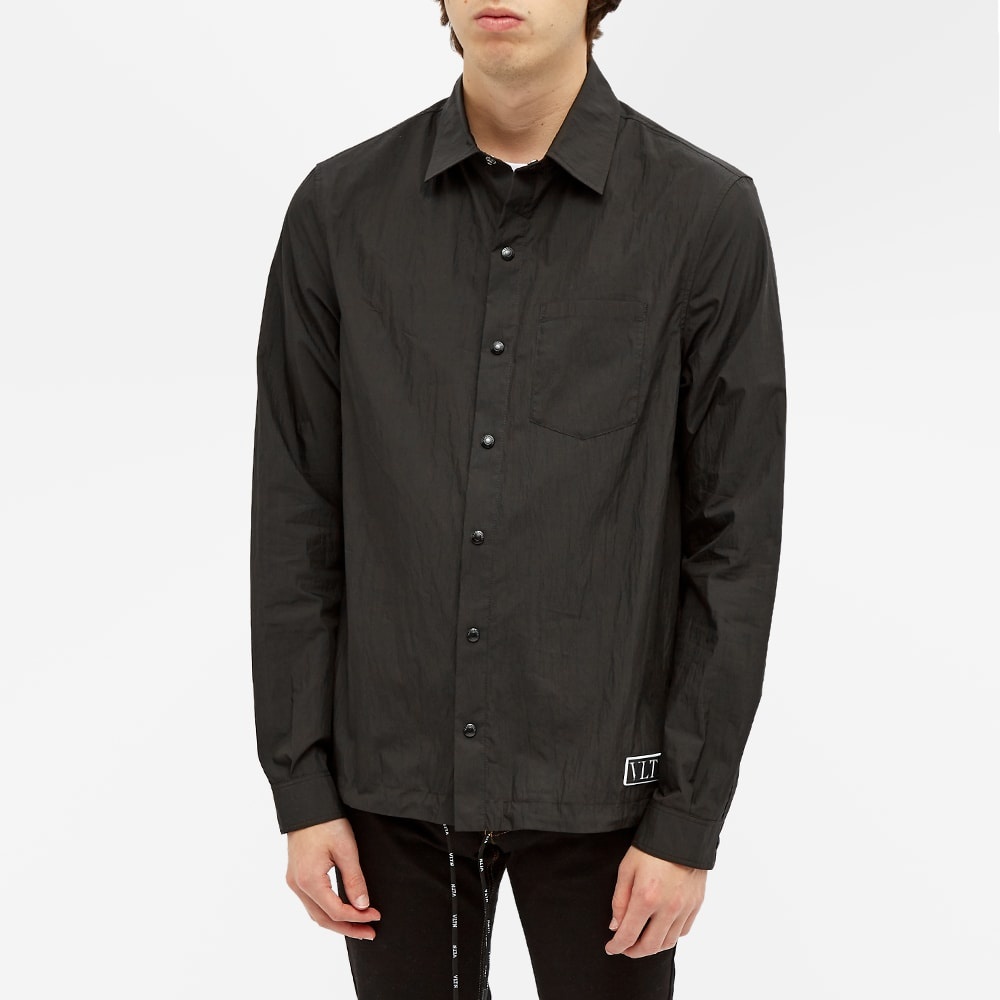 Valentino VLTN Rubber Patch Drawstring Nylon Overshirt - 4