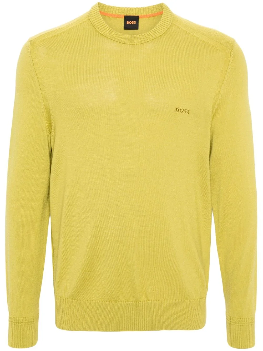 logo-embroidered sweater - 1