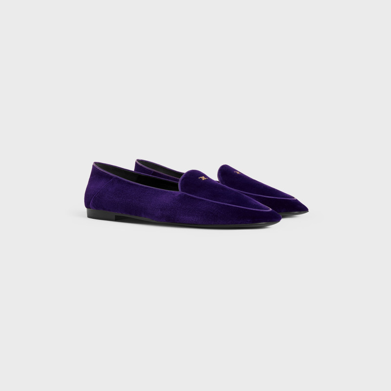 AURA - SLIP-ON LOAFER IN Velvet 2