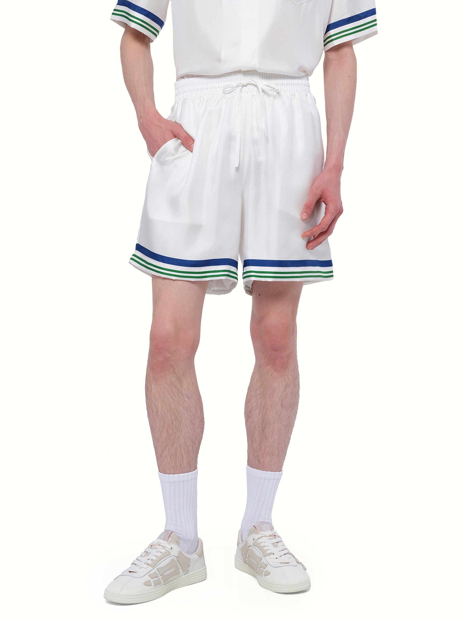 Kawaii Tennis Boy Shorts in Multicolour - 6