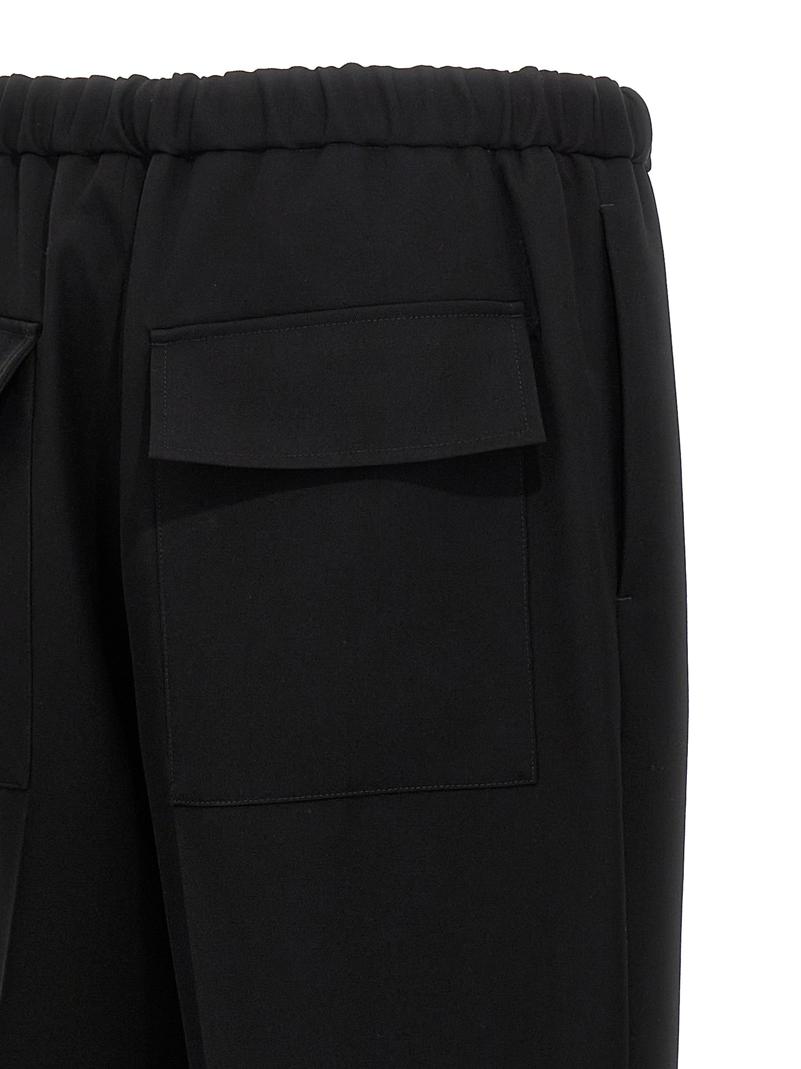 Wool Pants Black - 4
