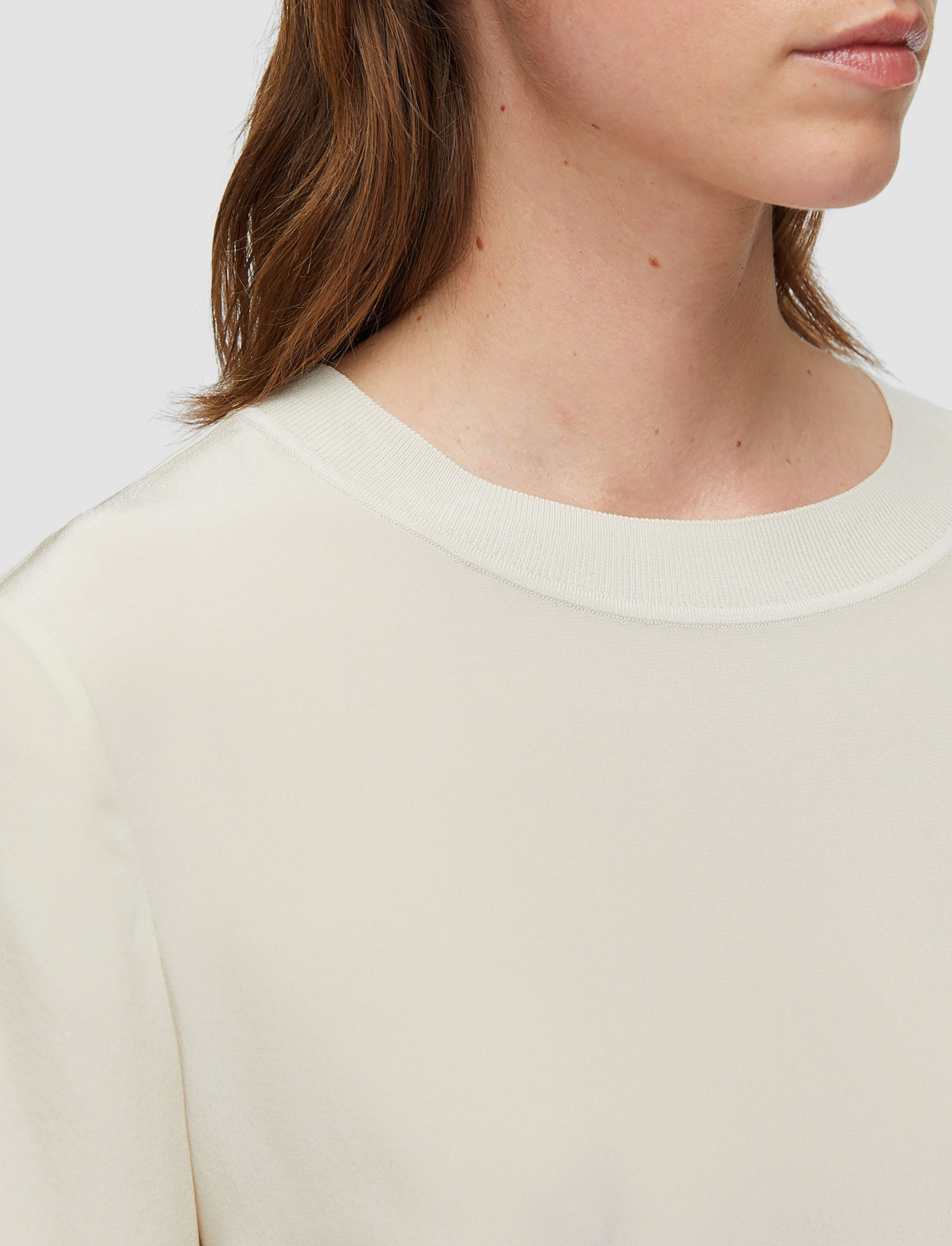 Rubin Crepe de Soie Silk Blouse - 4