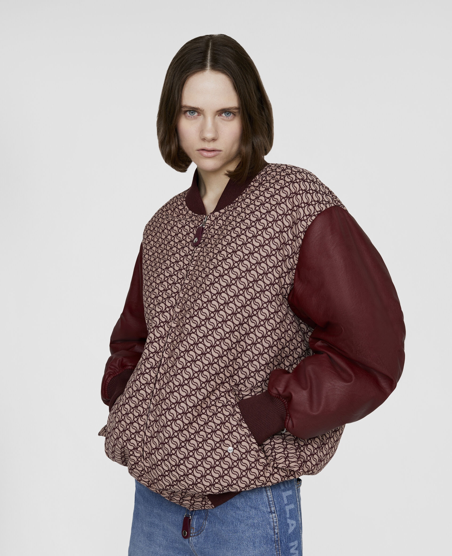 S-Wave Jacquard Bomber Jacket - 5