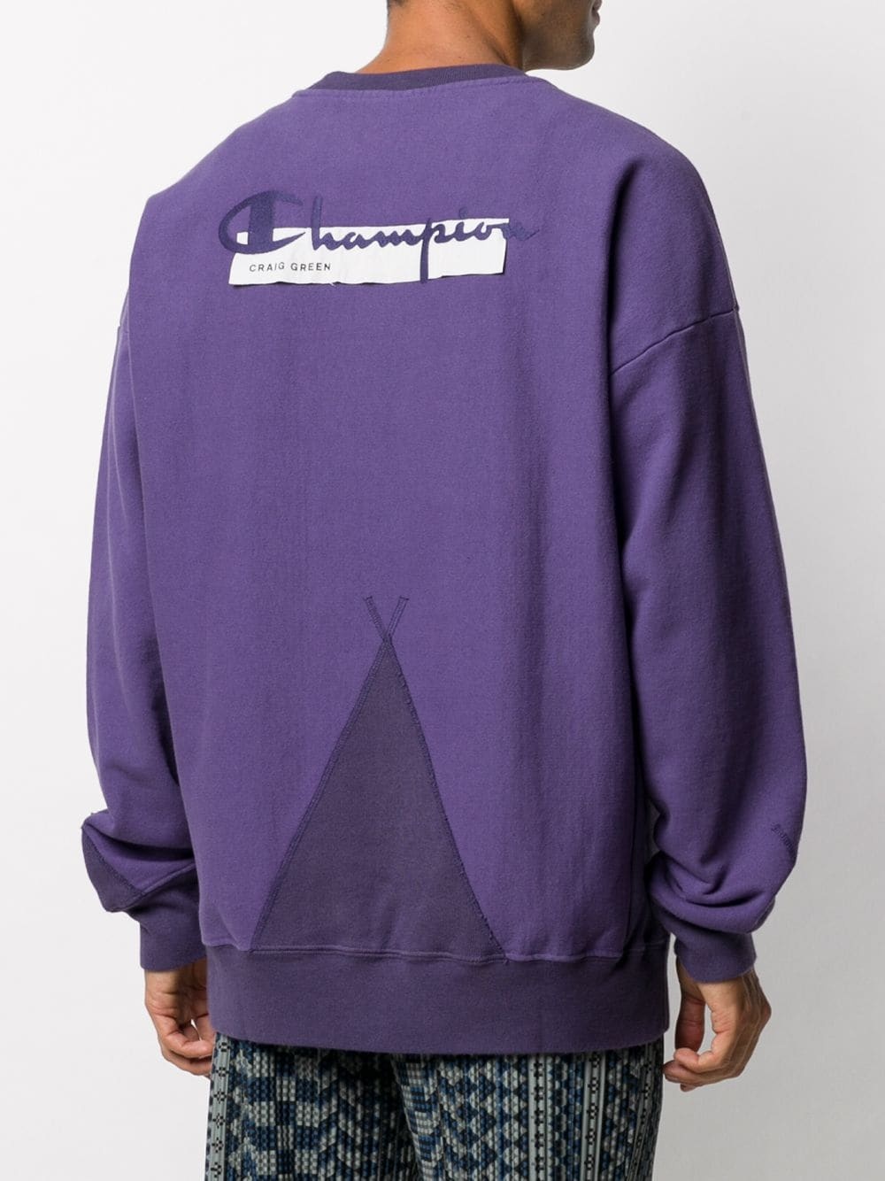 x Champion crew-neck sweatshirt - 4