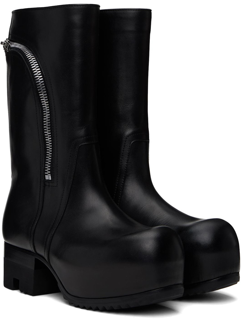 Black Hollywood Bauhaus Ballast Pull Boots 4