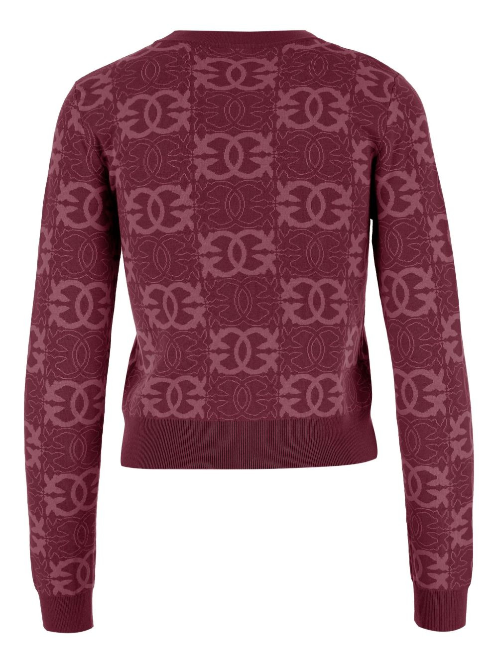Love Birds-print round-neck sweater - 2