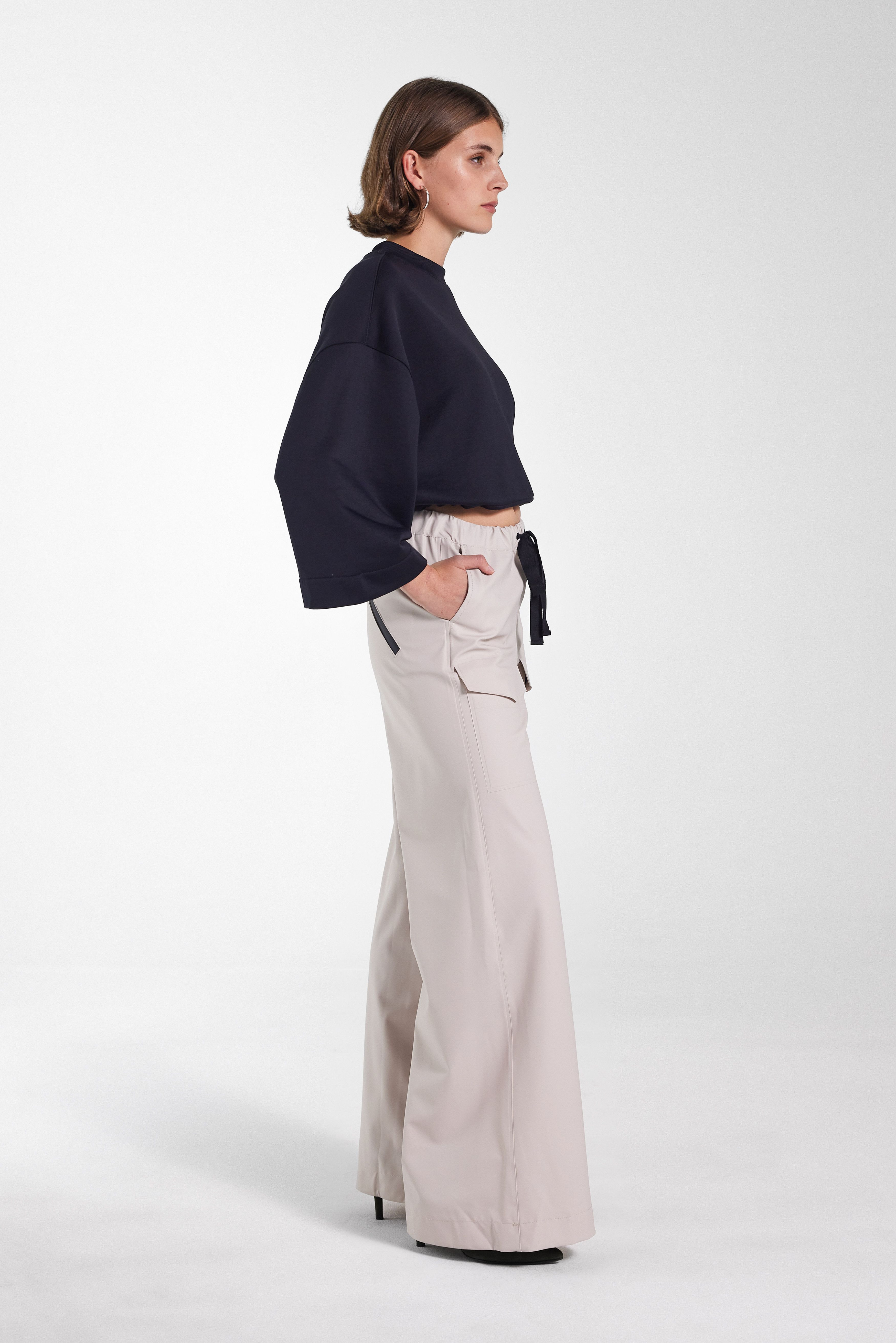 Jarla Trousers Light Sand - 5