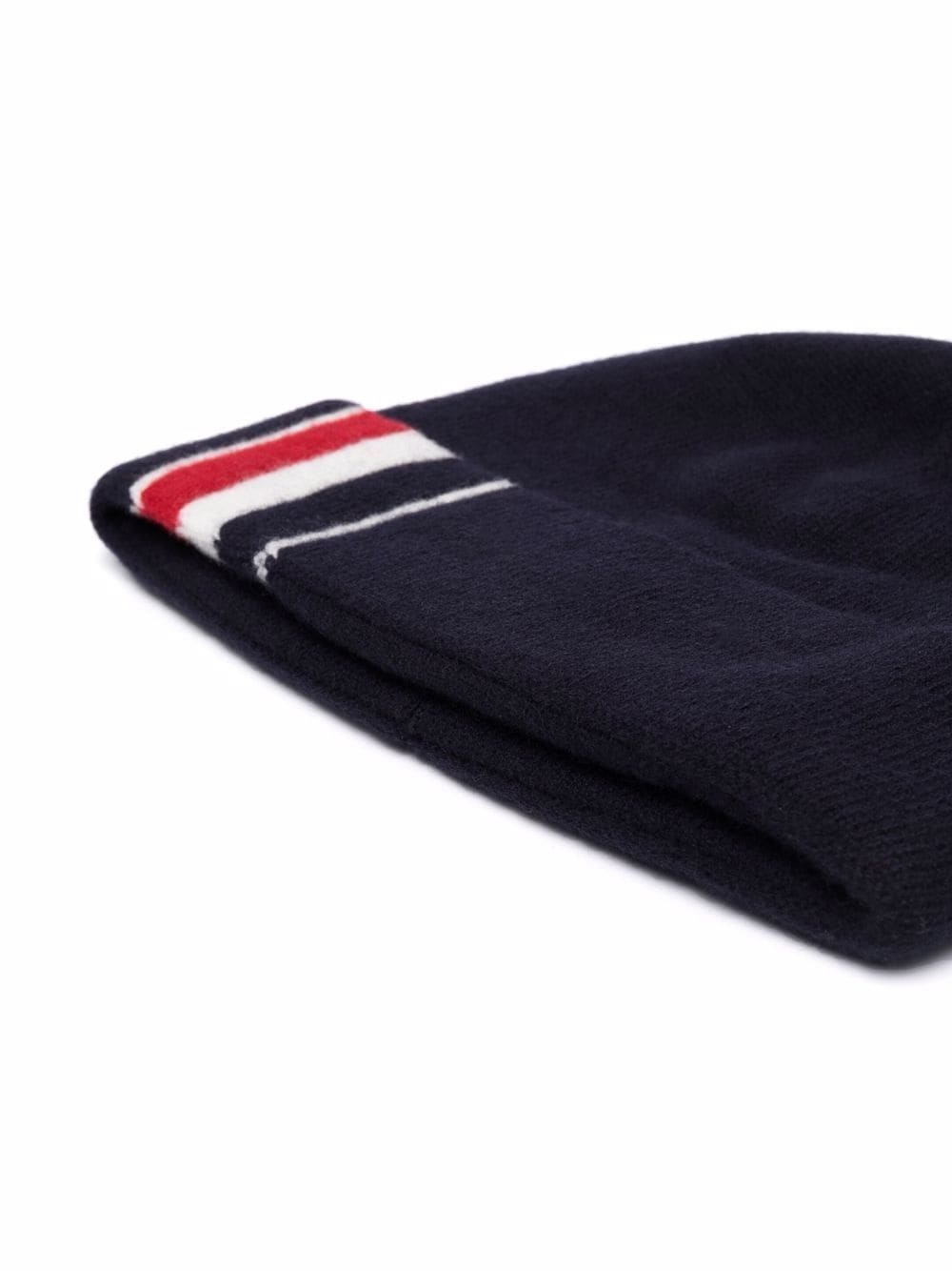 stripe detail merino beanie - 4