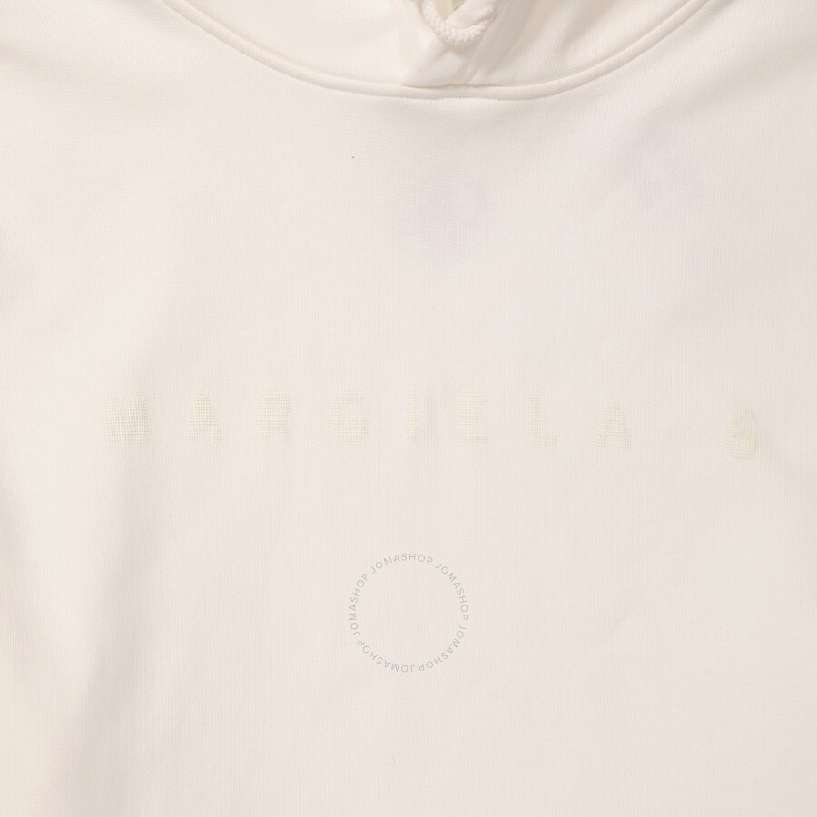 MM6 Maison Margiela Ladies Off White Oversize Fit Cotton Hoodie - 7