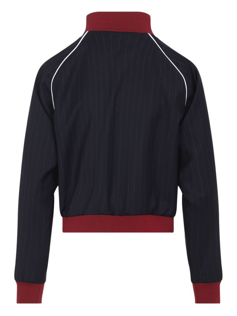 Miu Miu pinstripe wool jacket outlook