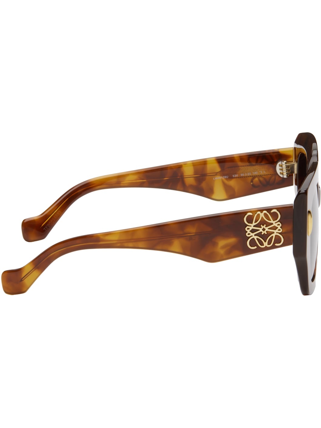 Brown Square Anagram Sunglasses - 2