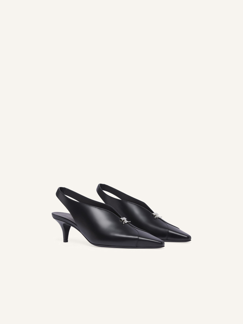 courrèges LEATHER SLINGBACKS outlook