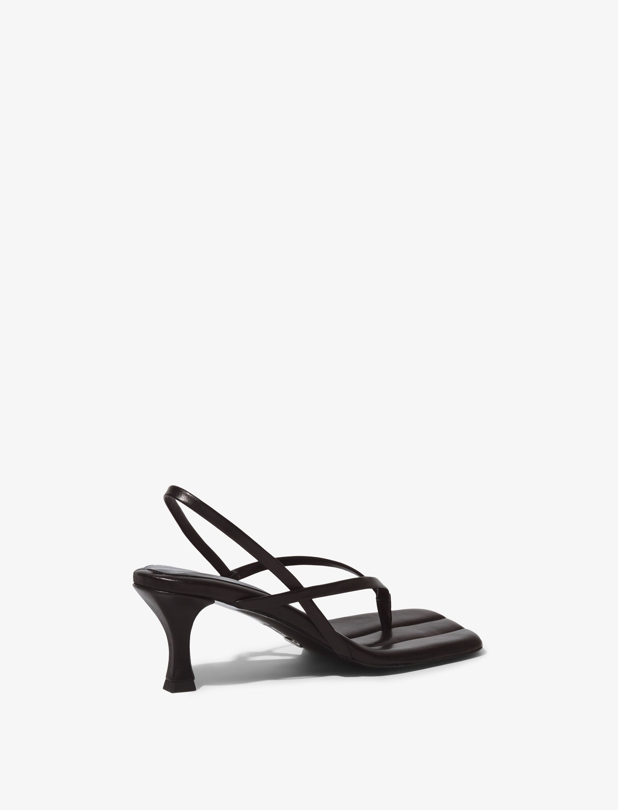 Square T-Strap Sandals - 3
