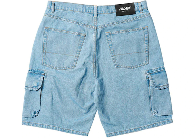 PALACE Palace Baggy Cargo Short Denim outlook