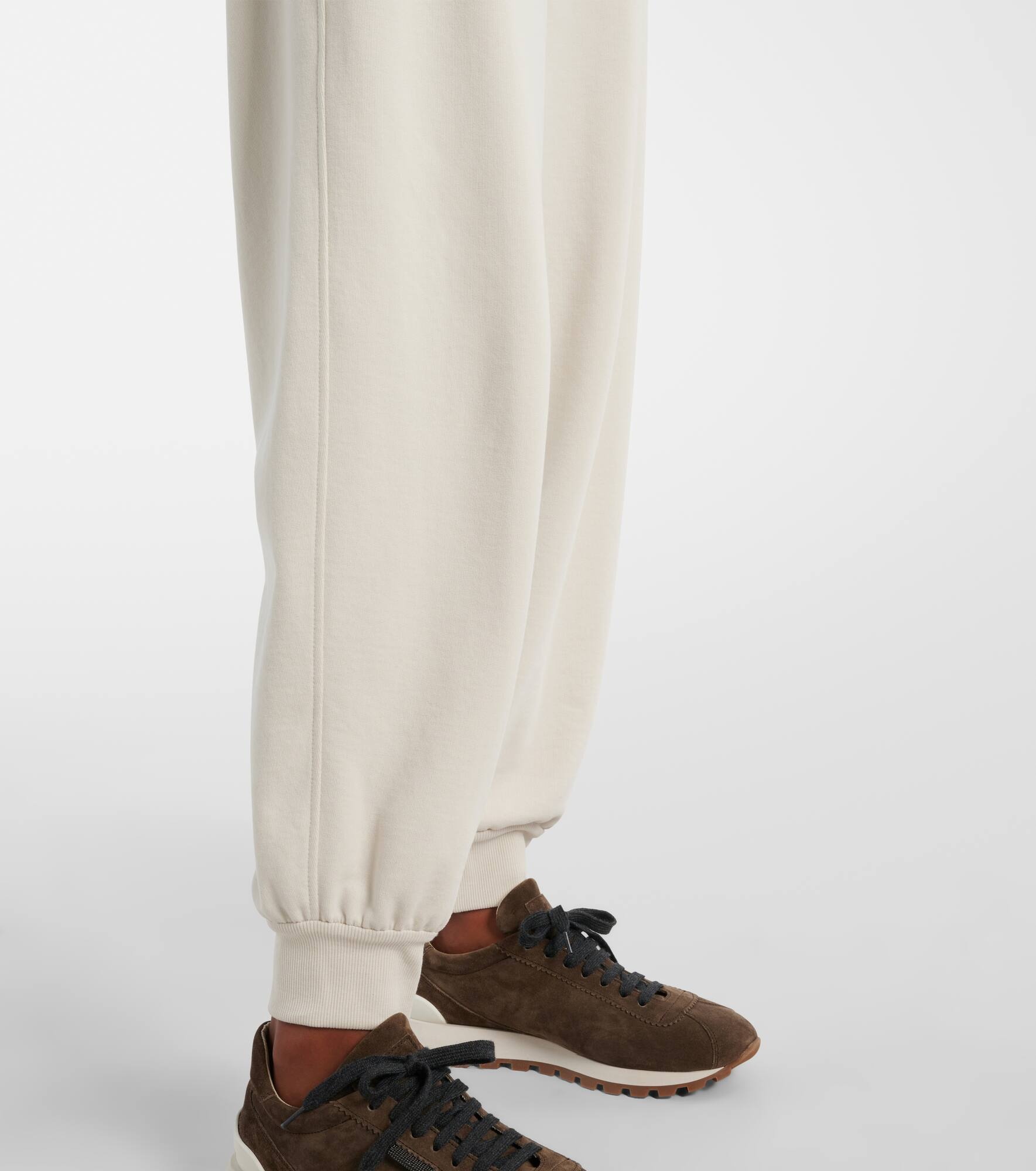 Cotton jersey sweatpants - 5