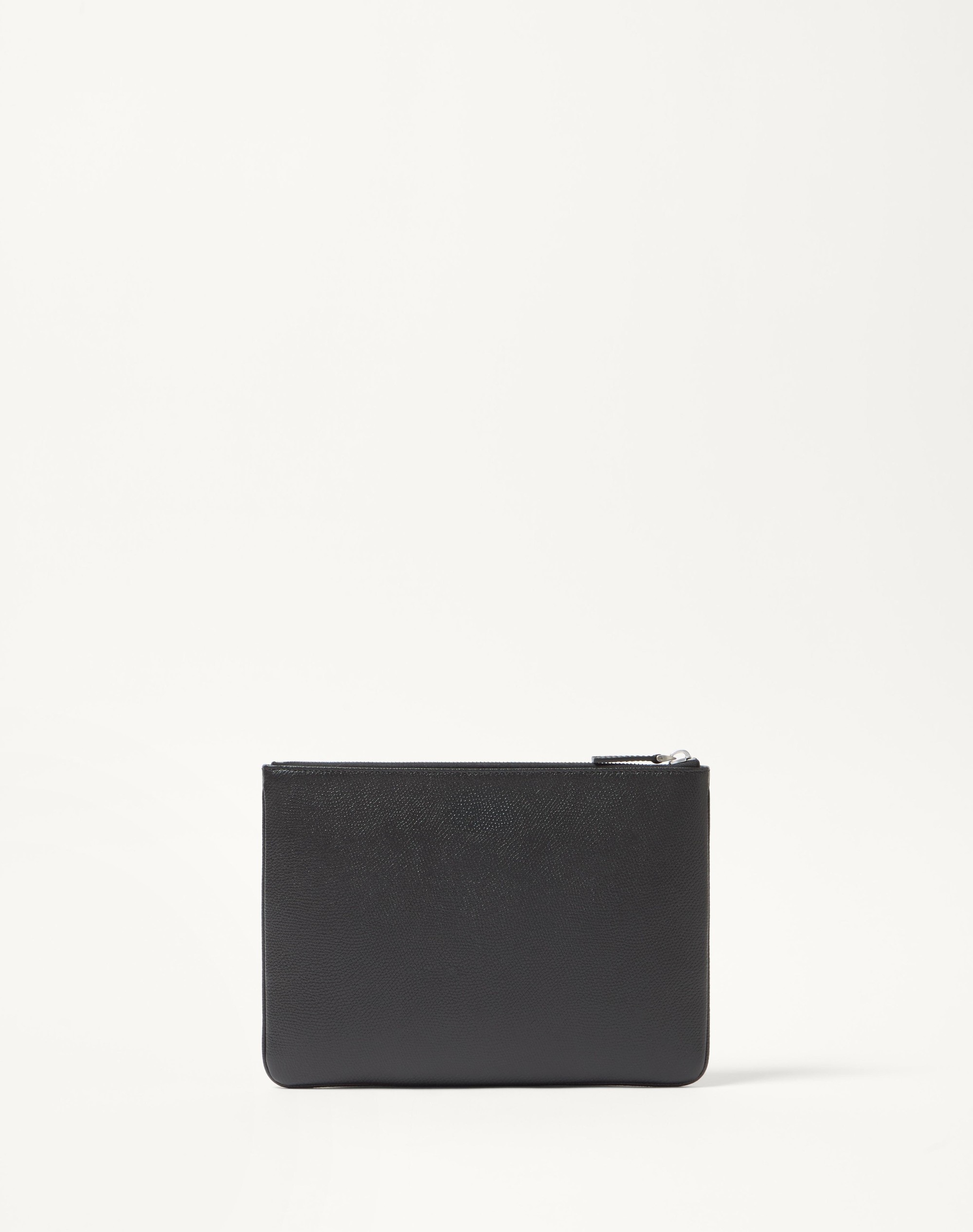 【VALENTINO】VLogo フェイクシアリング スライド 関送料込み Valentino VLOGO SIGNATURE GRAINY CALFSKIN POUCH | REVERSIBLE