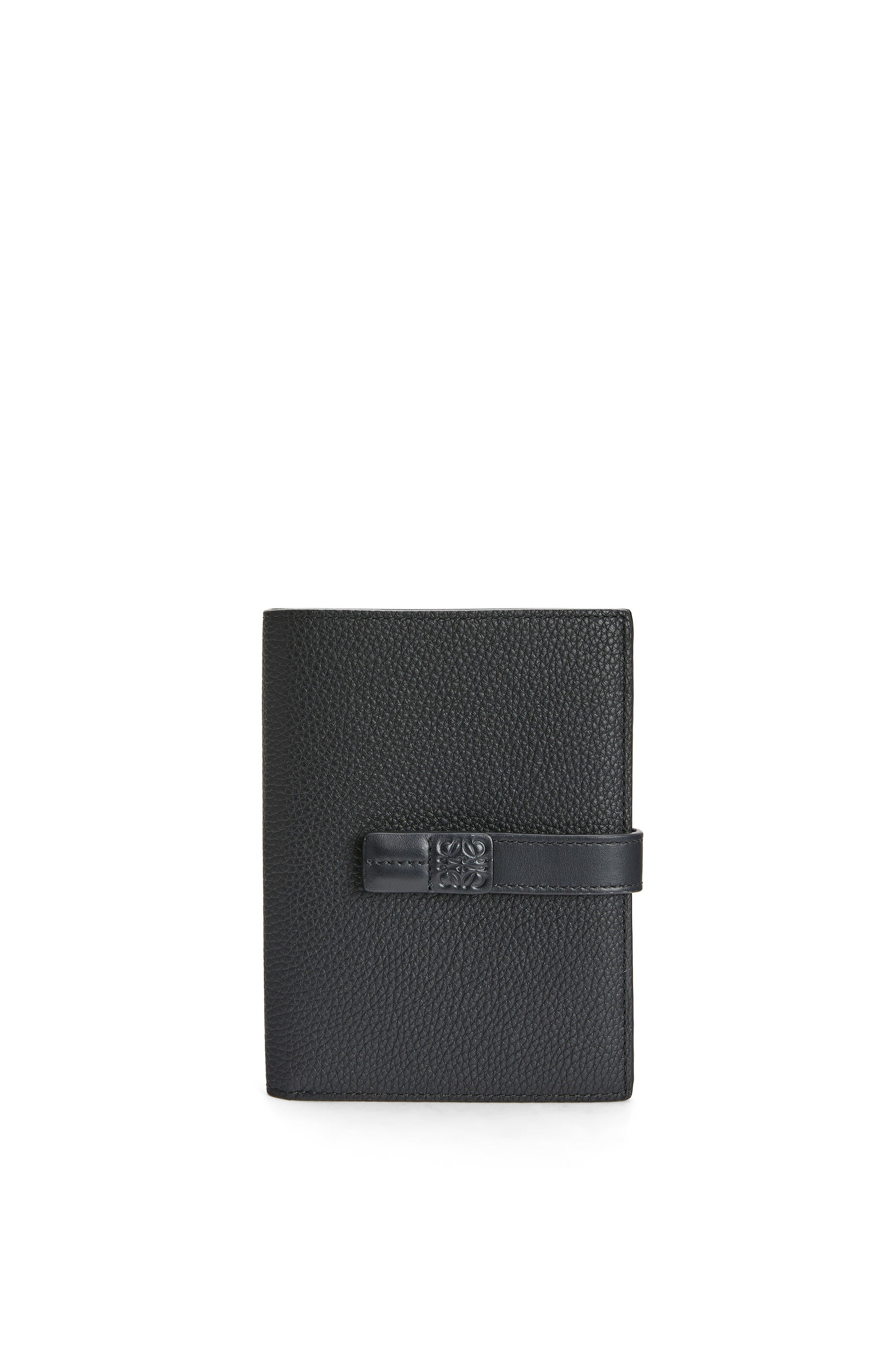 Medium Vertical Wallet in soft grained calfskin - 1