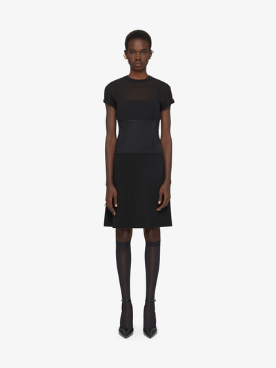 Givenchy BI-MATERIAL DRESS outlook