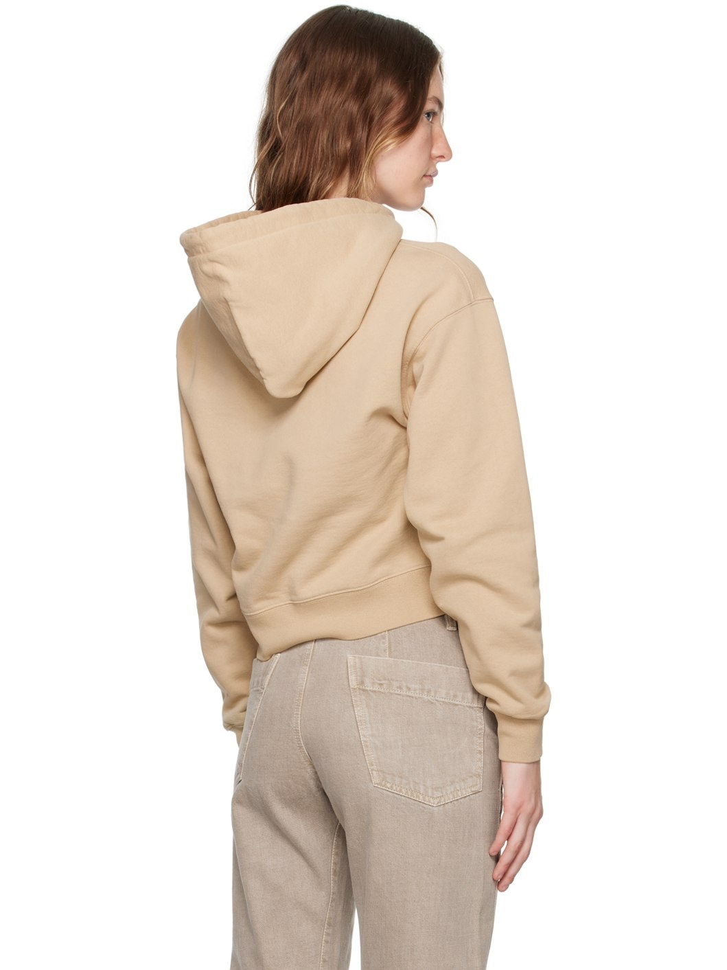 Beige La Casa 'Le Hoodie Gros Grain' Hoodie - 3