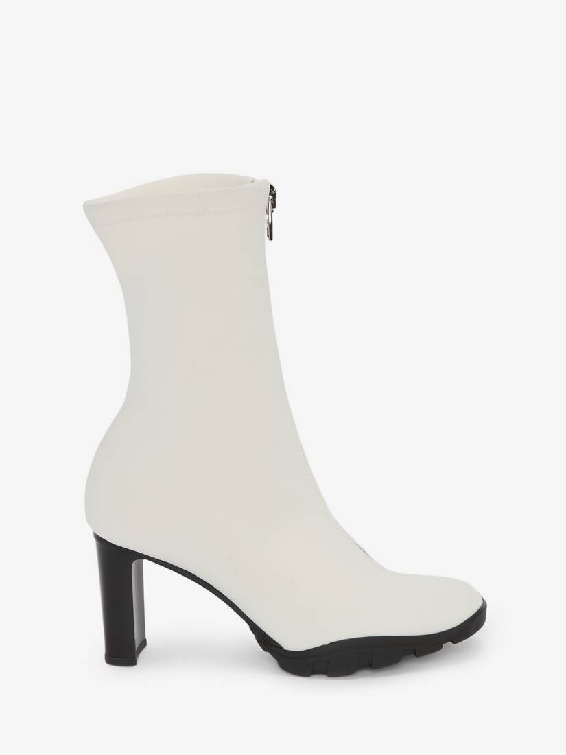 Slim Tread Boot in Ivory - 1