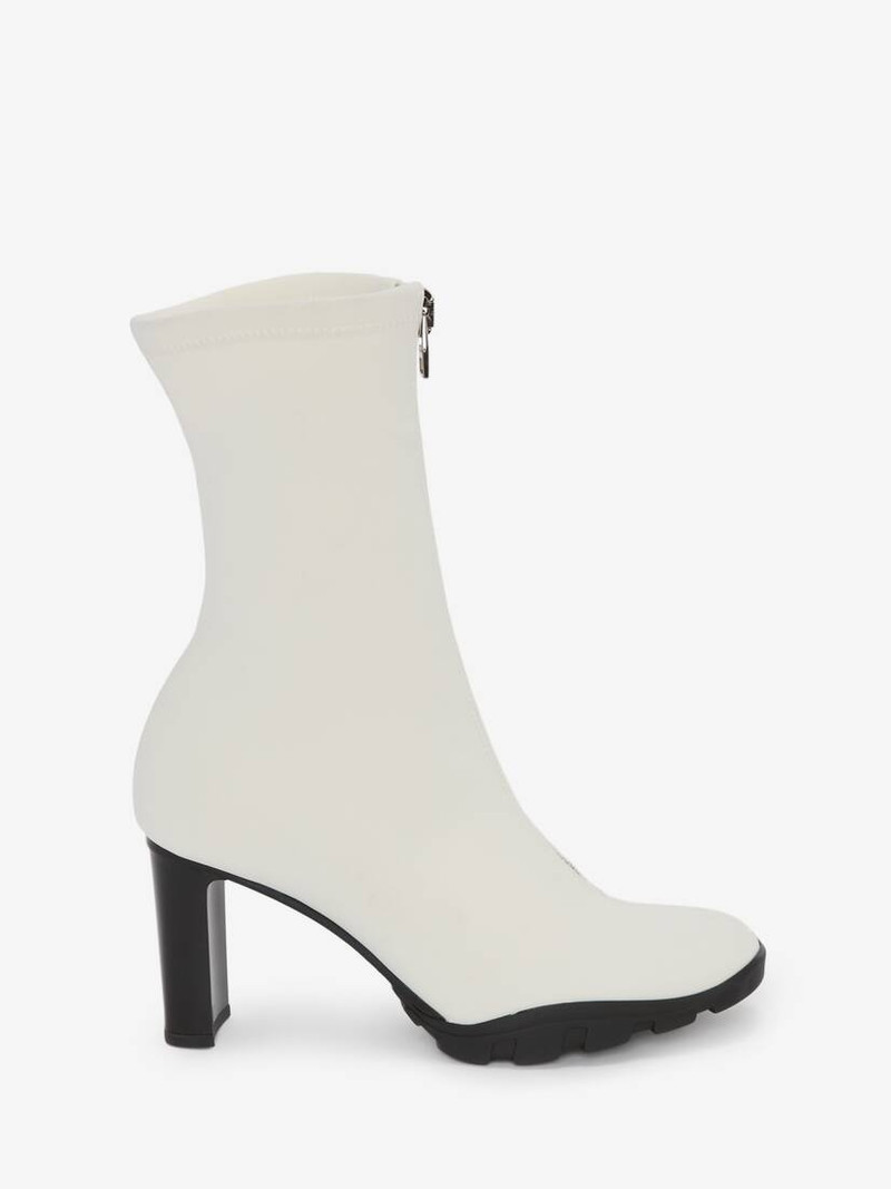 호리 호리한 Tread Boot 에 Ivory - 1