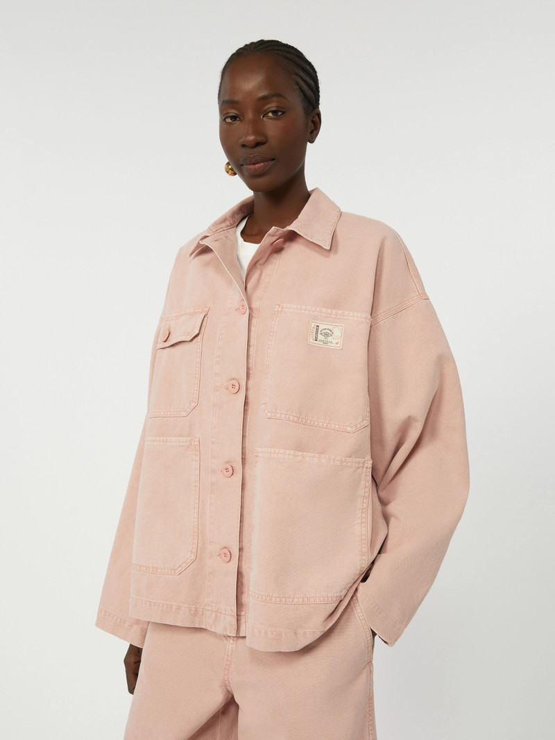 ALBUM Cotton canvas workwear jacket - PINK 5