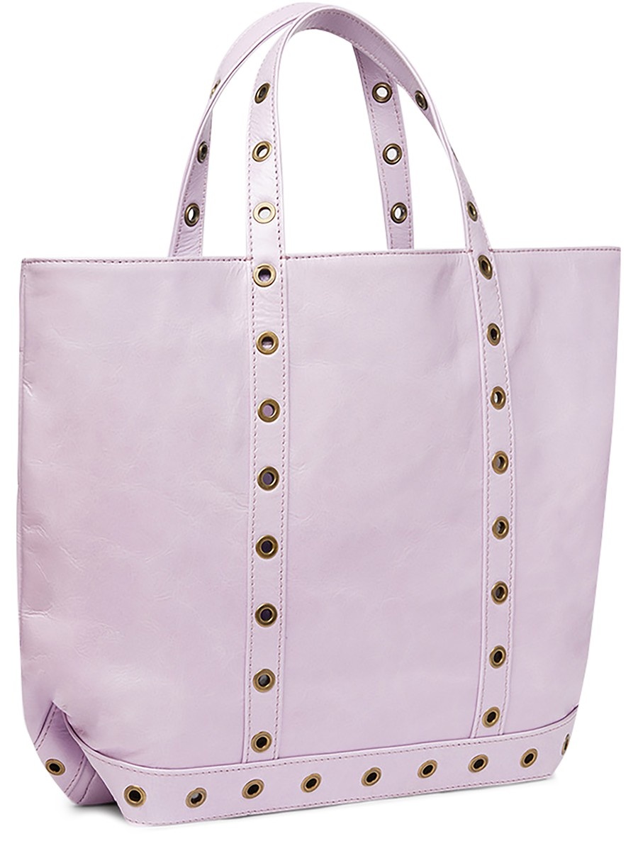 M cracked leather tote bag - 3