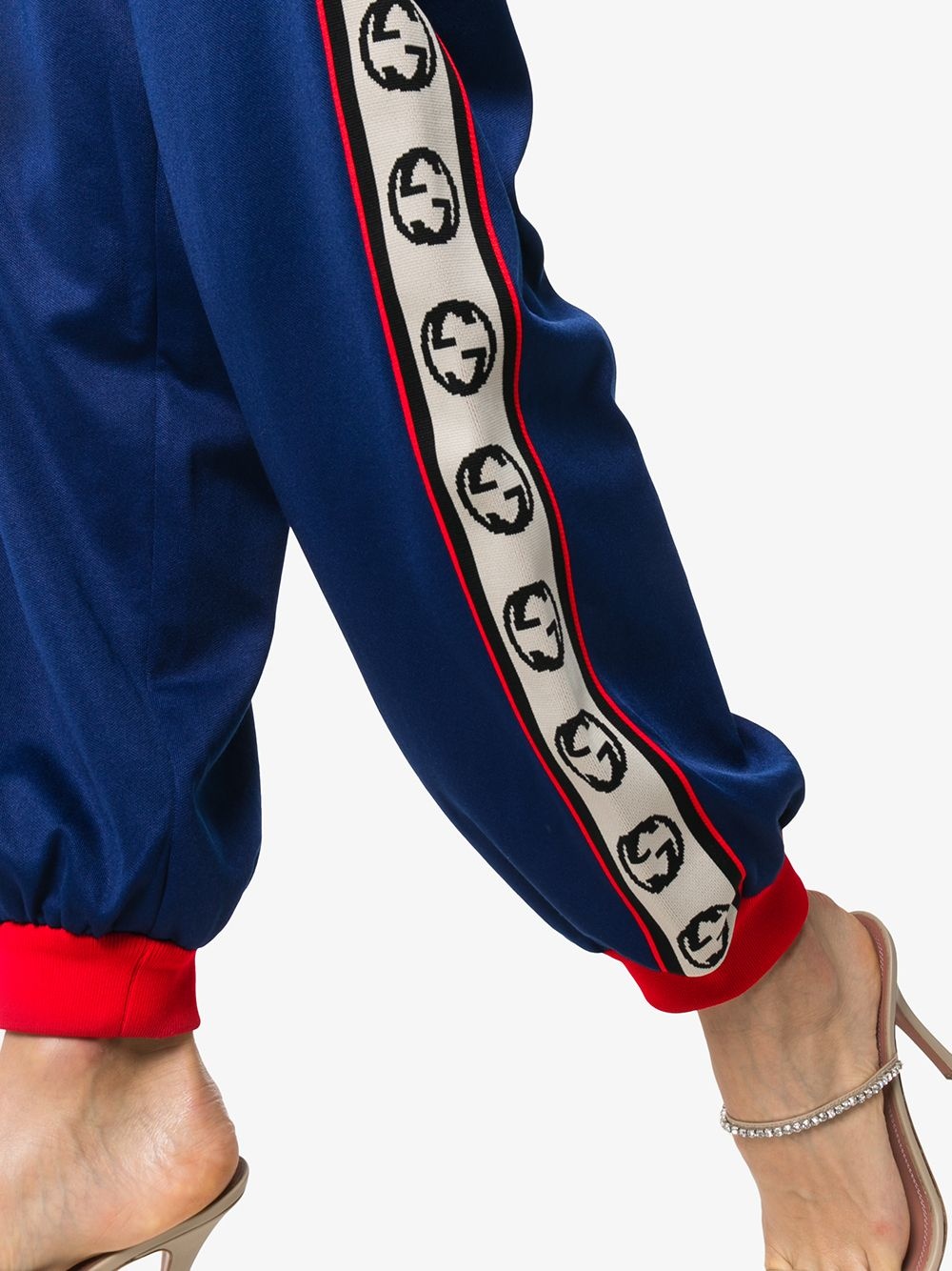 logo-stripe track pants - 5