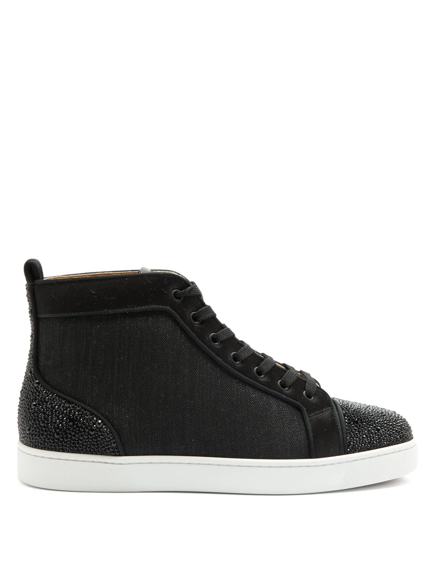 Louis P Strass II canvas high-top trainers - 1