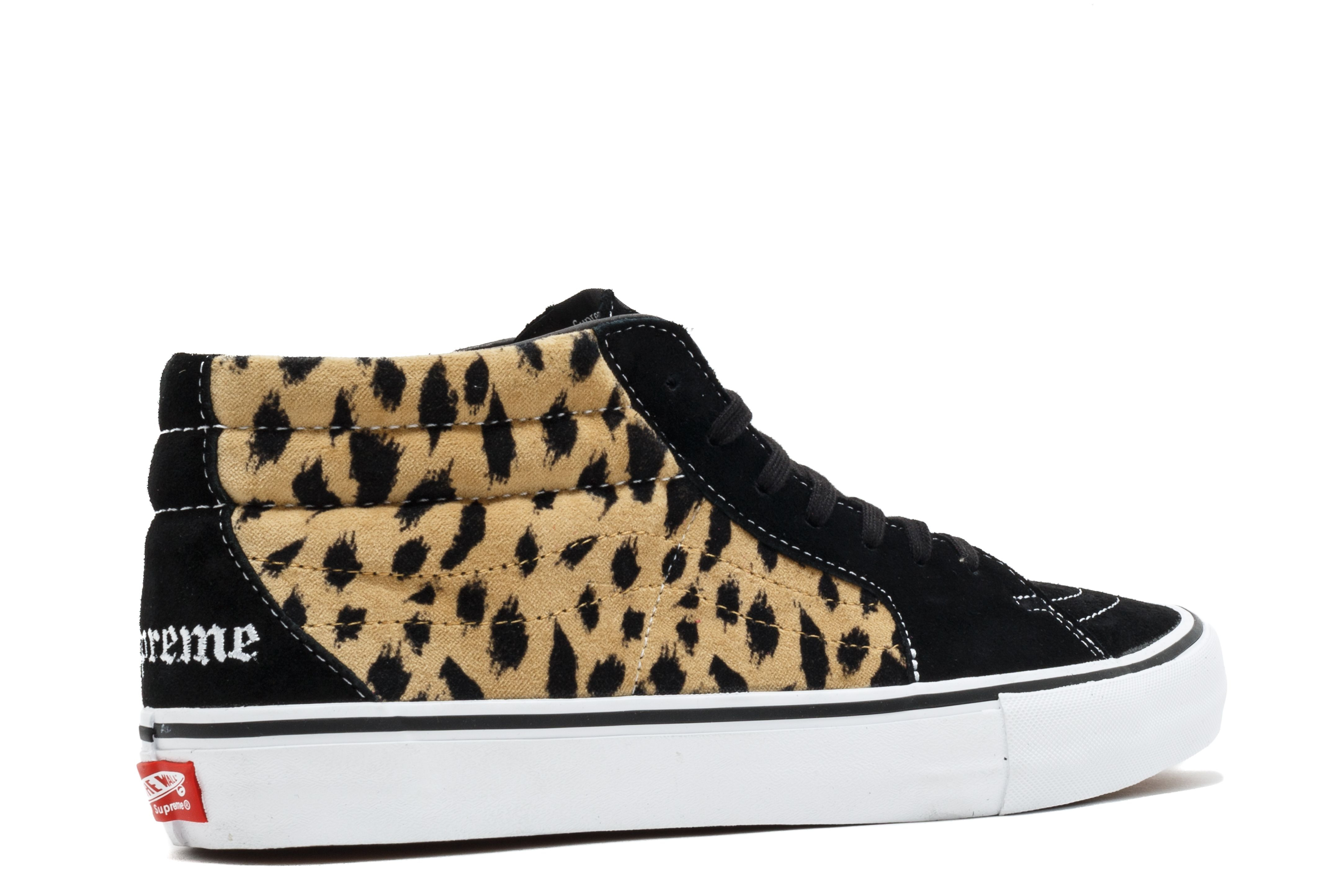 SUPREME X SK8-MID PRO 'CHEETAH VELVET' - 3