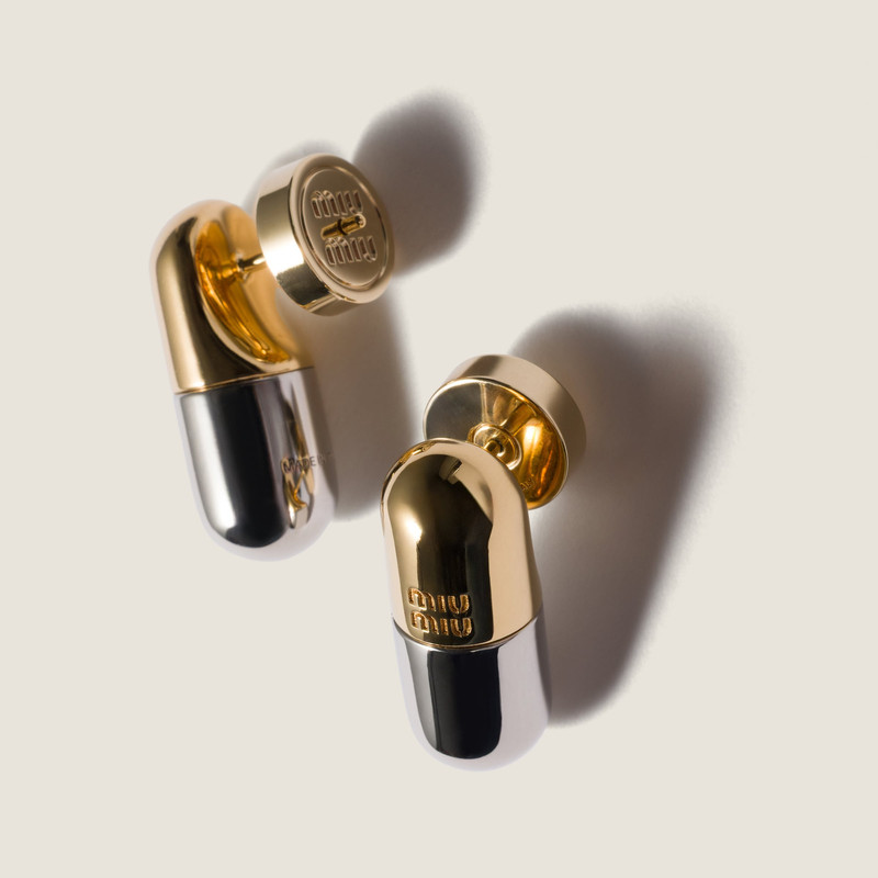 Miu Miu Metal earrings outlook