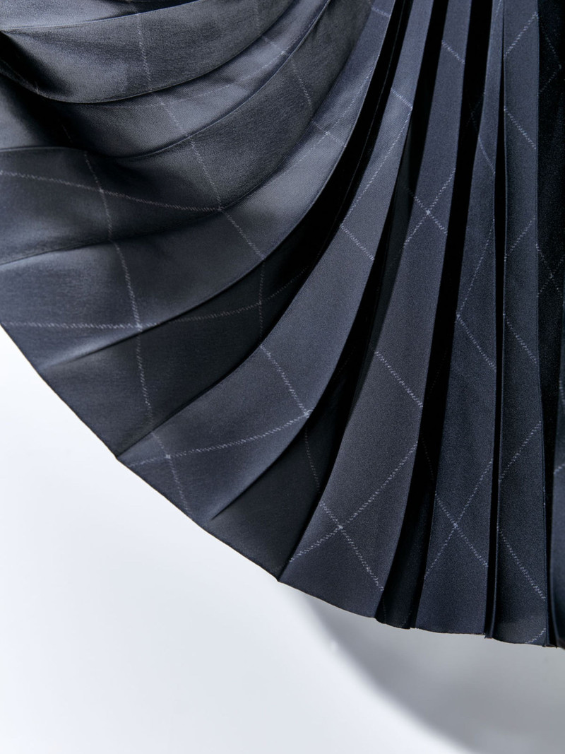Windowpane Skirt 5