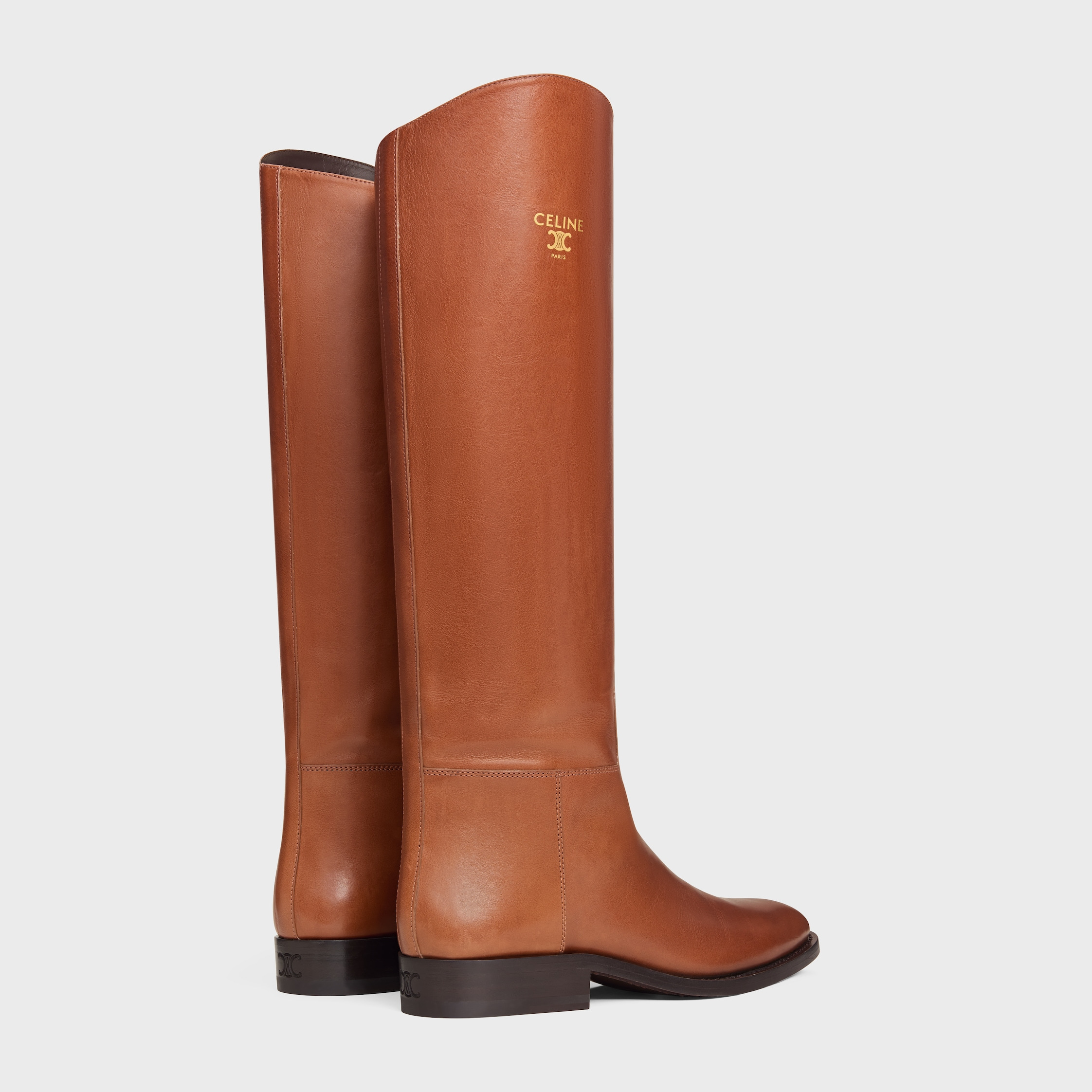 CELINE ANAIS RIDING BOOT IN CALFSKIN - 3