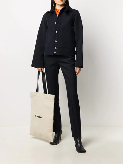 Jil Sander high-waist tailored trousers outlook