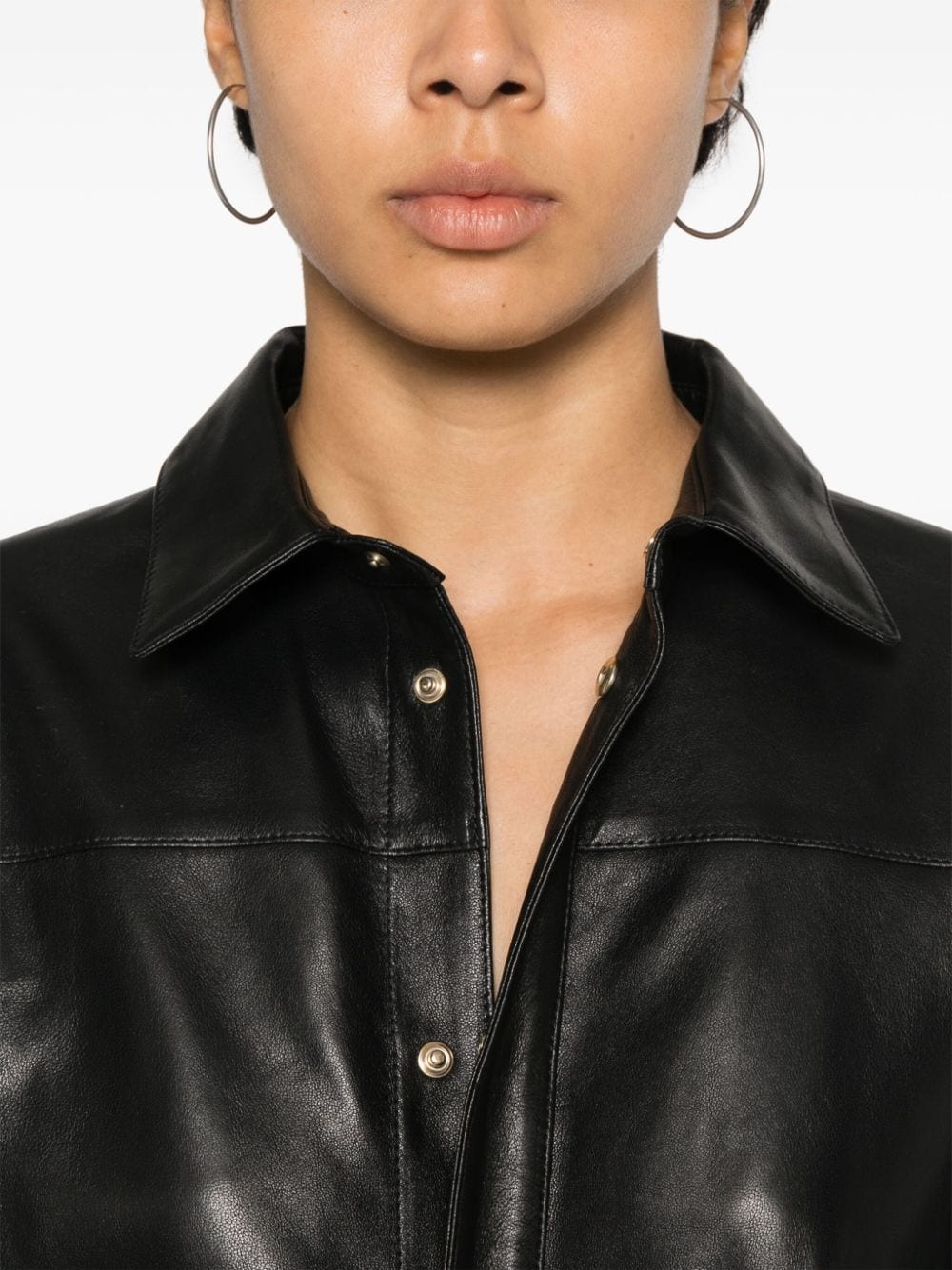 leather shirt - 5