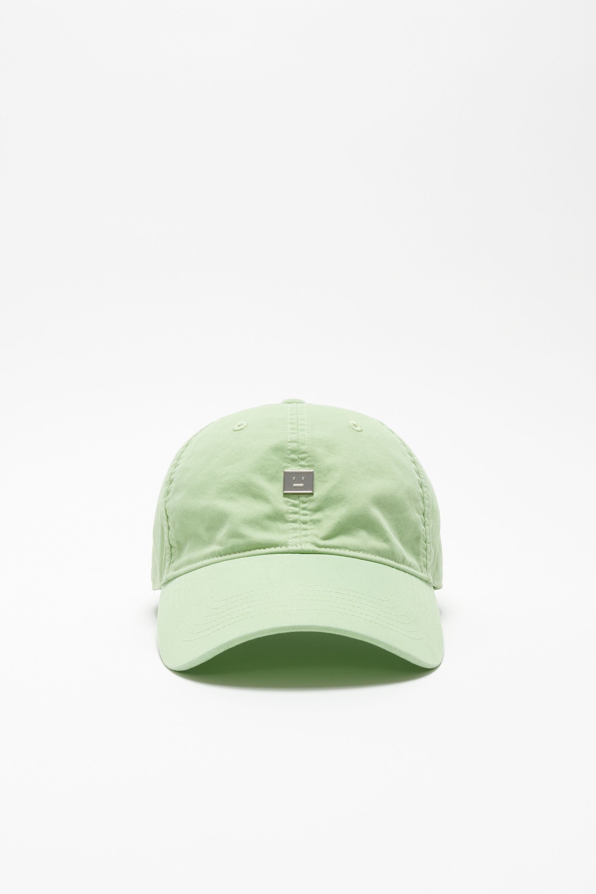 Face logo patch cap - Mint green - 1