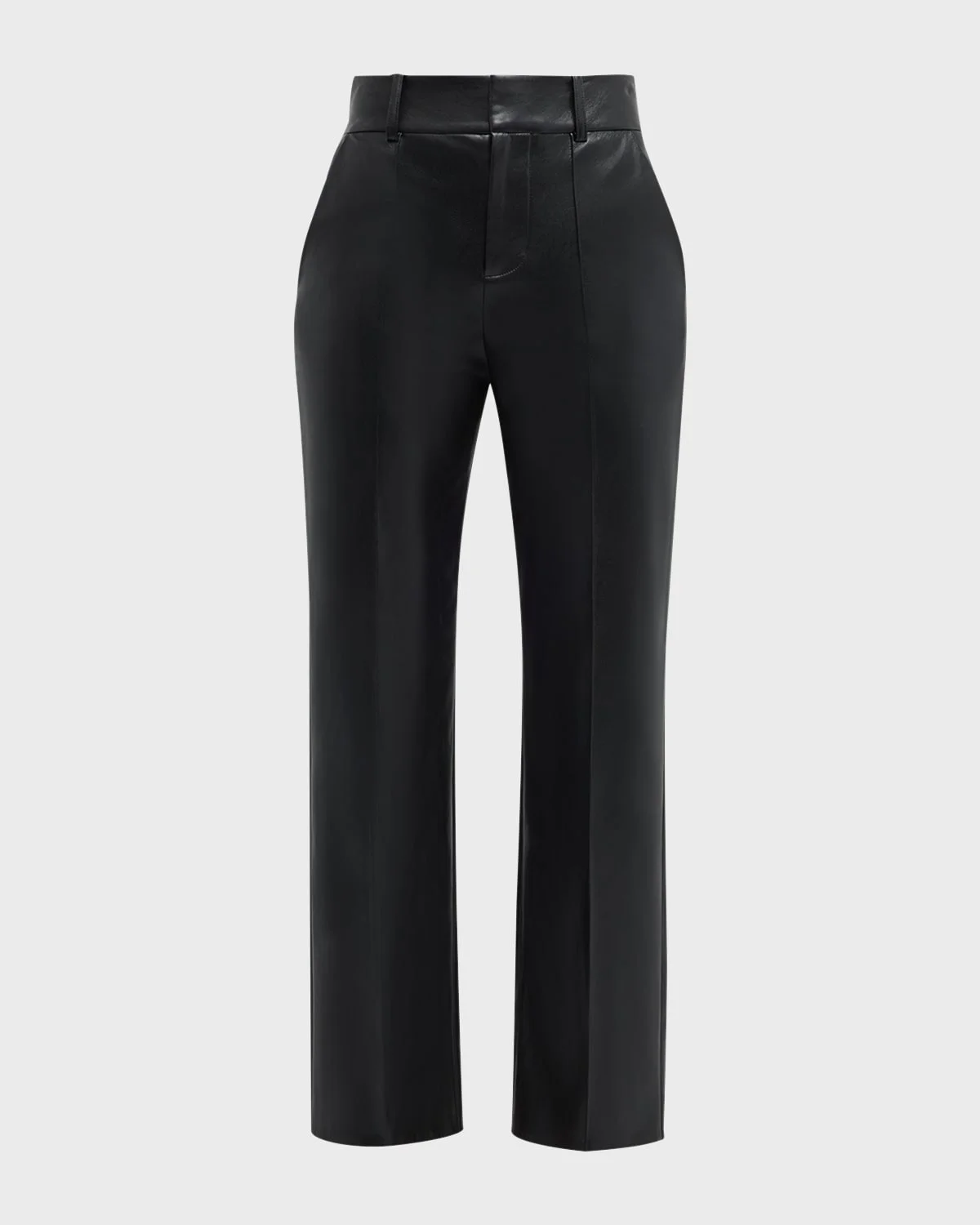 Ming Vegan Leather Ankle Pants - 1