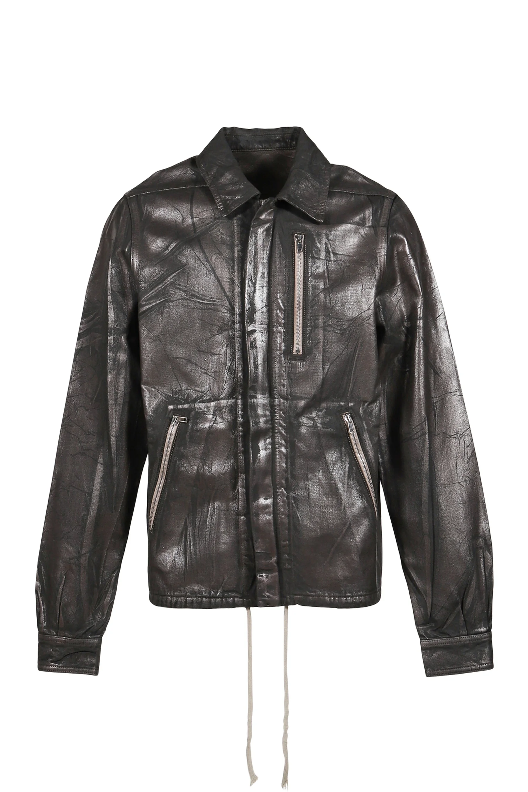 CONCEALED ZIPFRONT JKT / BRONZE - 1