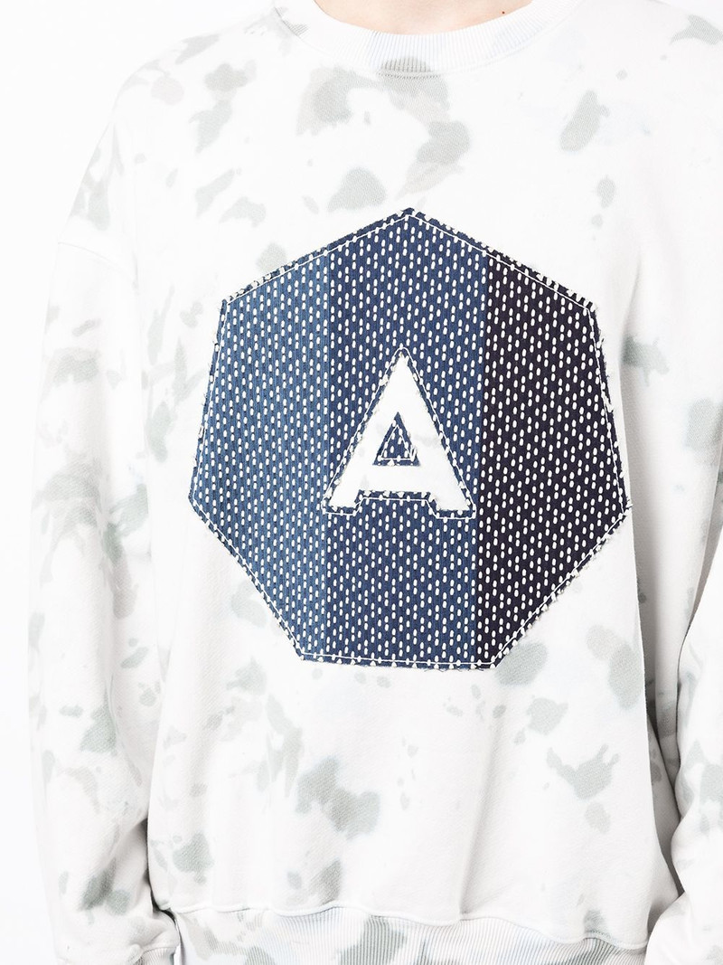 logo crew-neck sweatshirt 5