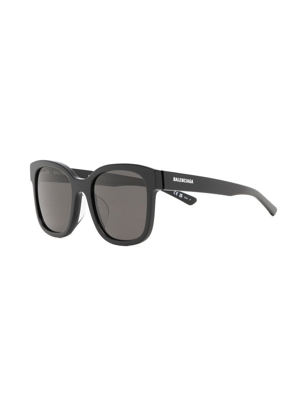 logo-print square-frame sunglasses - 2