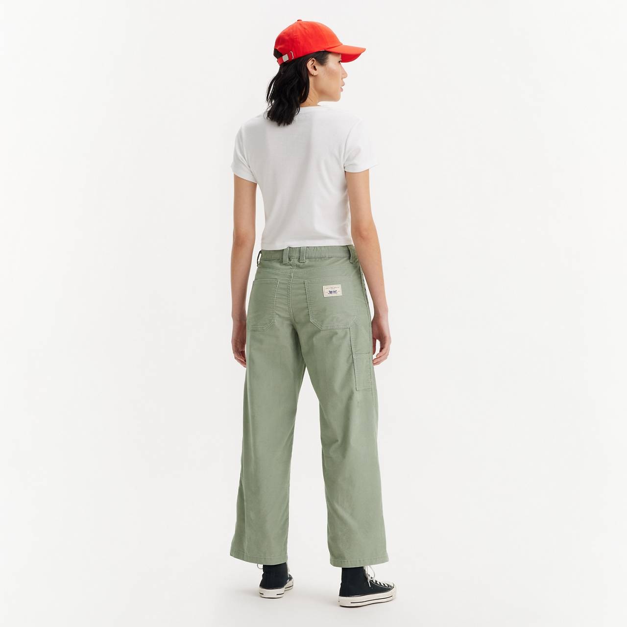 BAGGY CARPENTER LIGHTWEIGHT CORDUROY WOMEN'S PANTS - 4