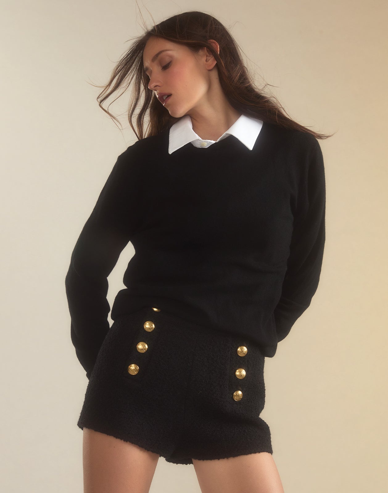 Bardot Bouclé Shorts - 11