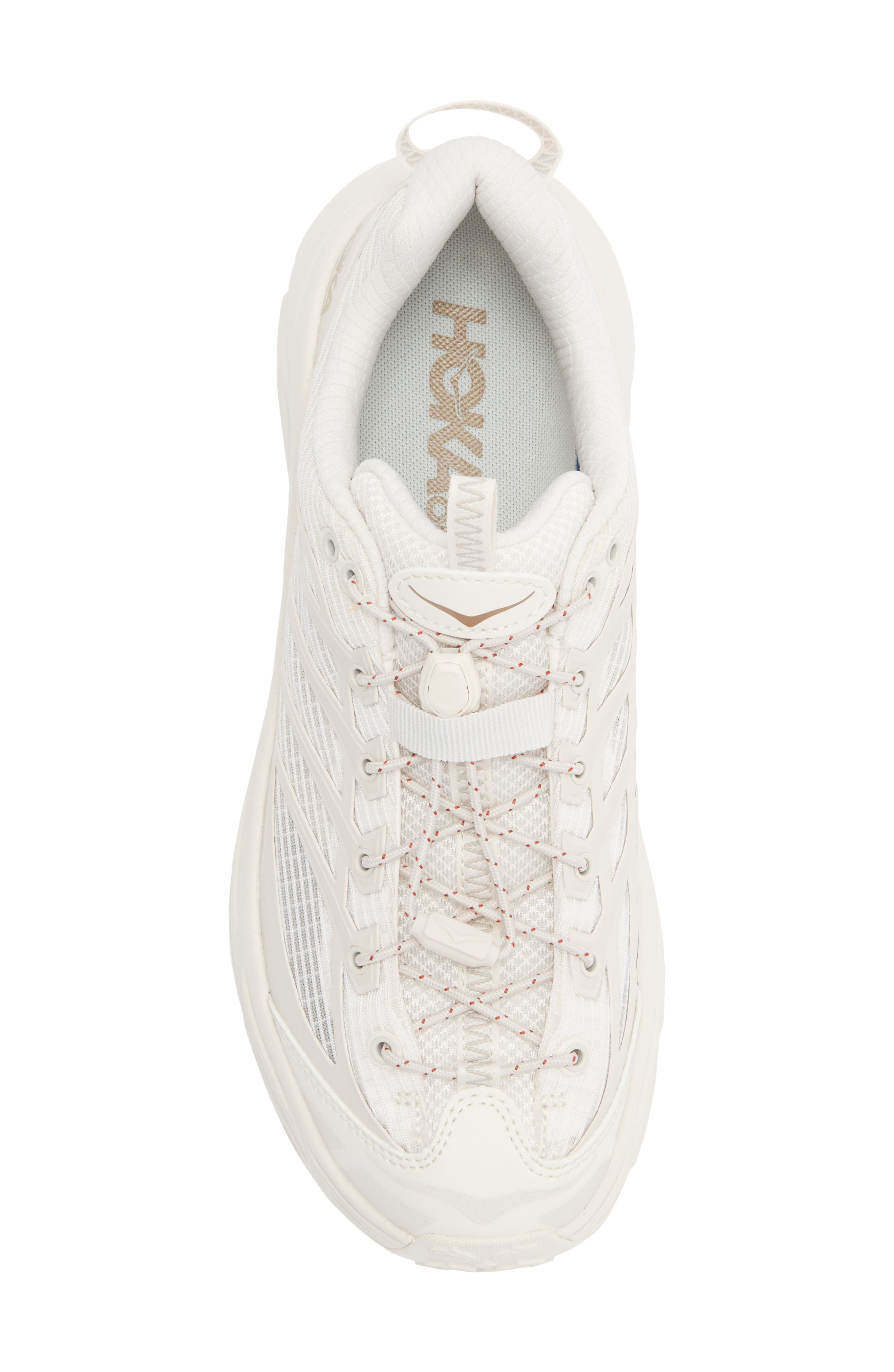 HOKA Gender Inclusive Mafate Three2 Grid Sneaker in Rose Cream /Stucco at Nordstrom - 5
