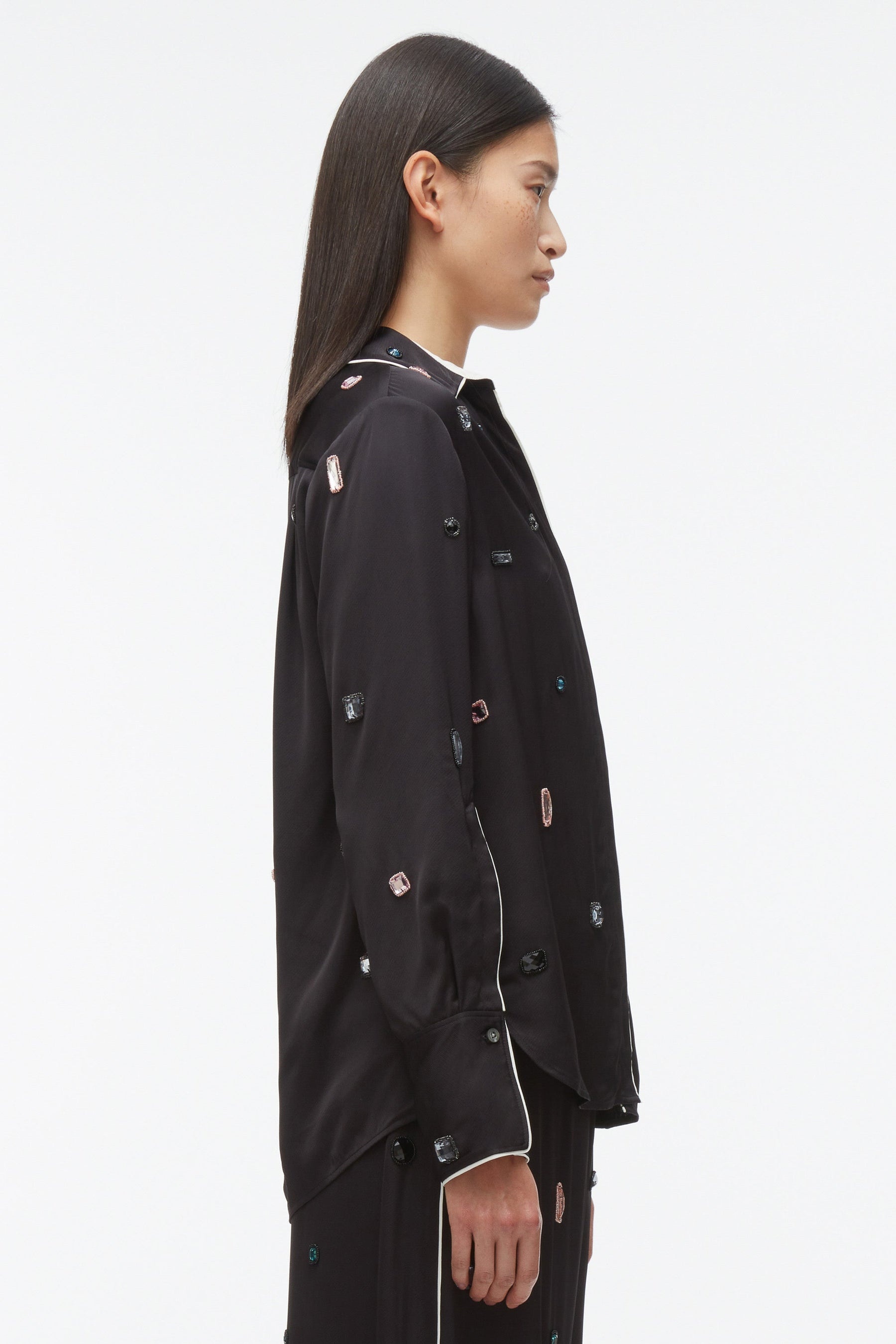 Halo Embroidered PJ Shirt - 3