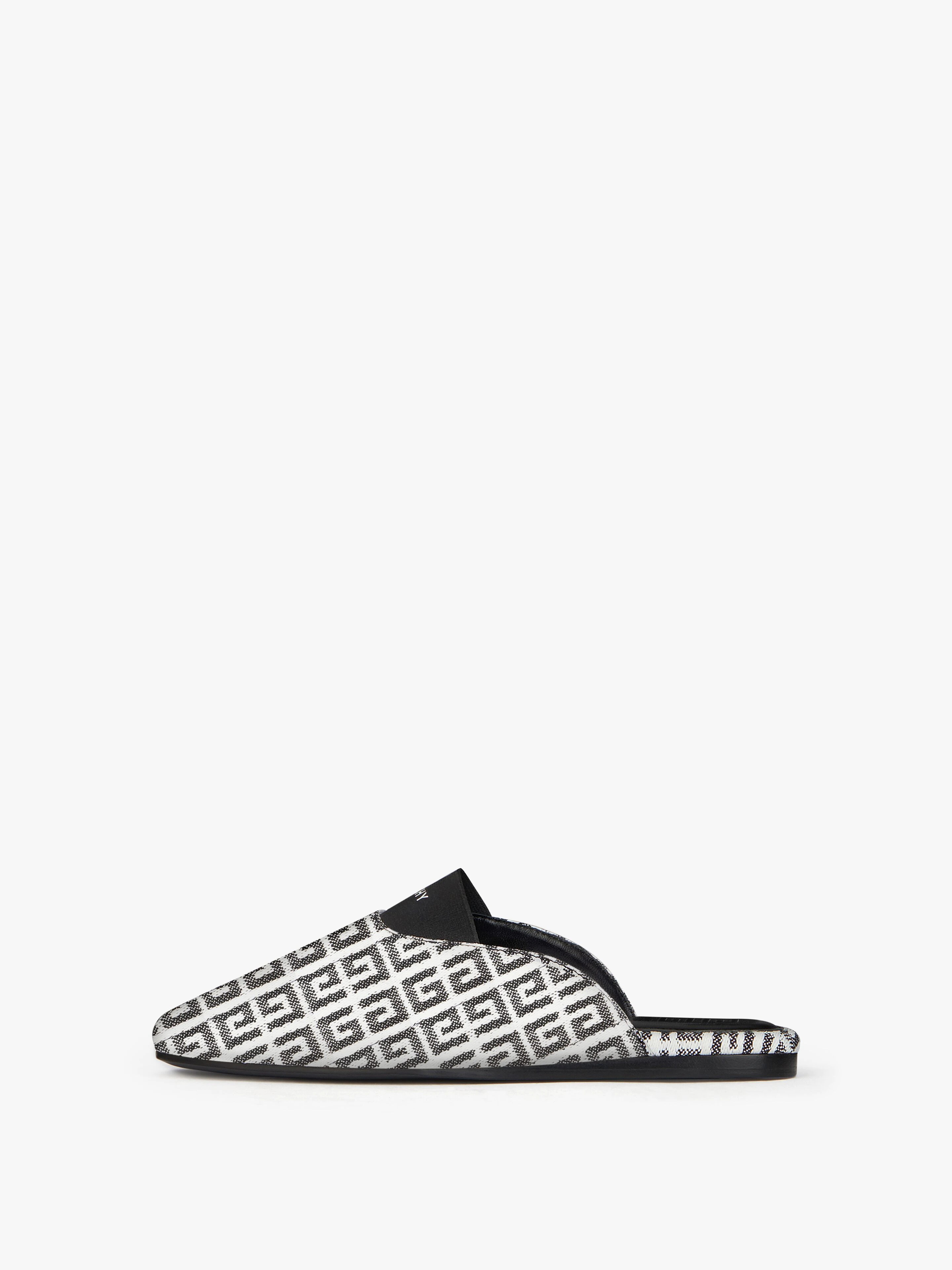 GIVENCHY FLAT MULES IN 4G JACQUARD - 3