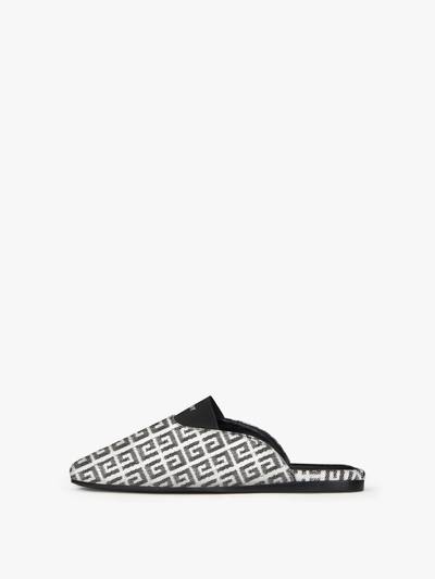 Givenchy GIVENCHY FLAT MULES IN 4G JACQUARD outlook