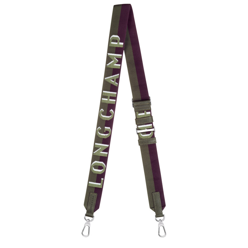 Longchamp Shadow Shoulder strap Laurel - Canvas 1